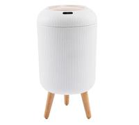 Smart Trash Can - Technology Sensor Waterproof Plāstic Trash Wastebasket | 10L Motion Sensor Garbage Can | Small Wastebasket For Home Classroom Hotel | Touchless Automatic With Lid Waterproof Legs