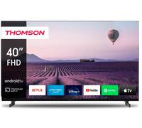 THOMSON 40 Pulgadas (101 cm) LED Full HD Smart Android TV, Google Assistant, Wi-Fi, Dolby Digital, Bluetooth, Triple-Tuner (Cable/Satélite/Antena), HDMI, Ci+, A+ Panel - 40FA2S13
