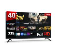 TD Systems - Smart TV 40 Pulgadas Samsung TV Tizen OS 8.0. Triple Tuner (DVB-T2/C/S2). Televisores con Samsung Smart TV Gaming Hub. Televisión del 2026 - M40C22TIZEN