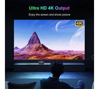 Smart TV Box RK3528 8K HDR 10 RGB Android 13 con 4+64 GB de almacenamiento, Wi-Fi 6, Bluetooth 5.0 y reproductor multimedia de voz