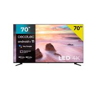 Smart TV Serie A2 LED 70 ALU20070 4K Ultra HD (Negro) - CECOTEC