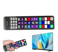 Smart TV Control remoto - Reemplazo de control remoto,Operación portátil con 8 metros de rango para el Hotel Hogar Dormitorio Sala