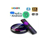 Smart TV H96 MAX Android 13.0 Rockchip RK3528 2.4G/5G WiFi 6 Bluetooth 5.0 Set-top box Netflix Media Player 4+32GB Media box