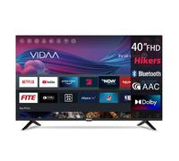 Televisor Hikers 40Z1 Smart TV 40" FHD Android Dolby Atmos Negro