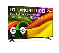 Smart TV LG NANO 4K UHD AI NU8E 65 pulgadas 4K 2026 - 65NU8E0B3LA