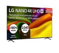 Smart TV LG NANO 4K UHD AI NU8E 85 pulgadas 4K 2026 - 85NU80E0B3LA.OBSPTO