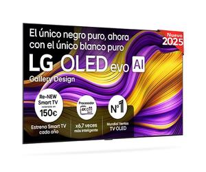 Smart TV LG OLED evo AI G5 77 pulgadas 4K 2025 - OLED77G55LW.OUTLET