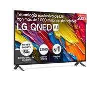 LG 55QNED82A6B TV 55 pulgadas (139 cm) 4K QNED AI TV (procesador α7 Gen8 4K AI, webOS 25, 60 Hz) [año de modelo 2025]