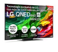 Smart TV LG QNED evo AI QNED86 55 pulgadas MiniLED 4K 2025 - 55QNED86A6A