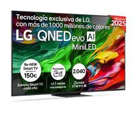 Smart TV LG QNED evo AI QNED86 65 pulgadas MiniLED 4K 2025 - 65QNED86A6A