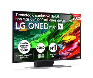 Smart TV LG QNED evo AI QNED87 43 pulgadas MiniLED 4K 2025 - 43QNED87A6D