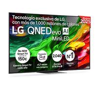 Smart TV LG QNED evo AI QNED87 75 pulgadas MiniLED 4K 2025 - 75QNED87A6B