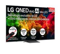 Smart TV LG QNED evo MiniLED AI QNED81 85 pulgadas 4K 2026 - 85QNED81B6A