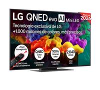 Televisor QNED MINILED 55" LG 55QNED86B6B Smart TV Clase E