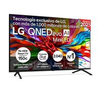 LG QNED evo MiniLED AI 65QNED92A6A 65" 4K UltraHD 120Hz Smart TV WebOS HDR10 Dolby Vision FreeSync