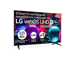 Smart TV LG UHD Ultimate AI UA73 43 pulgadas 4K 2025 - 43UA73006LA