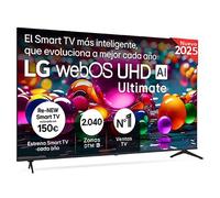 Smart TV LG UHD Ultimate AI UA75 86 pulgadas 4K 2025 - 86UA75006LA