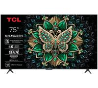 Smart TV QD-Mini LED 75 C6K 75C6K 4K Ultra HD Wi-Fi (Metálico) - TCL