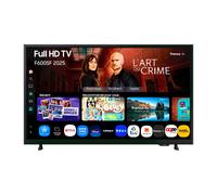 SAMSUNG TV 32 Pulgadas Full HD F6005 4K Smart TV, Más Contraste con HDR, Sonido con OTS Lite, más de 500 Canales TV Plus y Tus Datos protegidos Knox Security