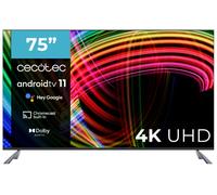 Televisor Led 75" Smart Tv A3 Series Alu30075 Cecotec