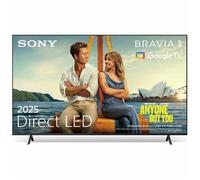 TV Sony LED BRAVIA 3 K-85S3 85" 4K UHD Smart TV Google TV Triluminos Pro Dolby Vision