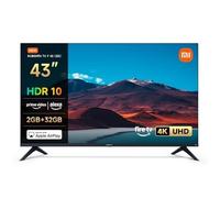 Xiaomi TV F 43 2026, 43 Pulgadas (109 cm), 4K UHD, Smart TV, Fire TV, HDR10, MEMC, Control por Voz con Alexa, 2GB+32GB, Compatible con Apple AirPlay, TV+