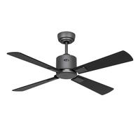 Smart Ventilador de Techo con Mando a Distancia Dc Neo 103cm Basalto Negro Teca