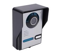 Smart Video Türsprechanlage,Türklingel Intercom System,mit 7 Zoll 2-Monitor 1-Full HD Kamera,Nachtsicht,Zweiweg-Audio,Kabelgebundene Türklingel,Elektroschloss Steuerfunktion