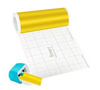 Smart Vinyl Permanent para Cri-cut Joy, 14x200cm Vinilo adhesivo inteligente, película de trazador autoadhesiva para tazas, automóviles, pancartas