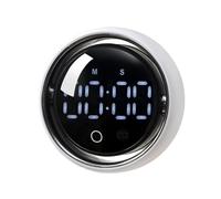 Smart Voice Magnetic Timer - Digital Kitchen Clock | Rotary Countdown
