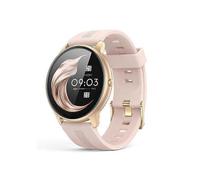 Smart watch, champagne gold model, long battery life and support for multiple social reminders