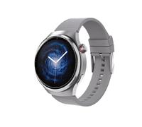 Smart watch, pantalla grande curva de alta definici?n de 1,5 pulgadas, bater?a de 7 d?as de duraci?n, plateado