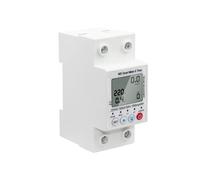 Smart WiFi Circuit Breaker Switch 63A 2P Earth Leakage Overvoltage And Undervoltage Protector Energy Meter Power KWh Meter