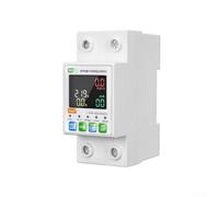 Smart WiFi - Fusible automático con función de restablecimiento, contador de corriente en tiempo real para voltaje y potencia, protección contra sobrecarga y control de tiempo, compatible con TUYA