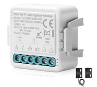 Smart WLAN Garagentoröffner con Reed Sensor, Garagentoröffner per Handy Kompatibel mit Alexa/Google Home/Tuya App/Smart Life, APP Steuerung, Timer, Voice steuerung mit Alexa