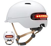 Smart4u Smart Bike Casco con 3 Tipos de Luces de Alerta, Casco Bicicleta Patinete Electrico Adulto con Luz, Casco Bicicleta Urbano, Mujer y Hombres