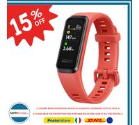 SmartBand Huawei Band 4 Rastreadores Fitness 0.96" 5ATM - Rojo Ámbar