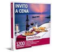 smartbox - Caja de regalo invitación a cenar - Idea de regalo original - 1 cena de 2 o 3 platos para 2 personas (solo válido en Italia)