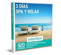 Smartbox - Caja Regalo 3 días SPA y Relax - Idea de Regalo - 2 Noches con SPA, Tratamiento o bañera de hidromasaje para 2 Personas