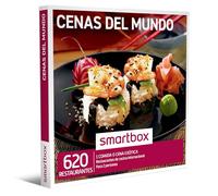 Smartbox Caja regalo Cenas del mundo , Idea de regalo para amigas , 1 comida o cena para 2 personas