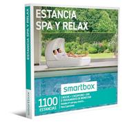 Smartbox Caja regalo Estancia spa y relax , Idea de regalo para mi hermana , 1 noche con spa o tratamiento para 2 personas