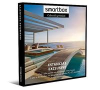 Smartbox Caja Regalo Estancias Exclusive, Idea de Regalo para Parejas, 1 o 2 Noches con Desayuno y Cena o SPA para 2 Personas