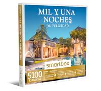 Smartbox - Caja Regalo Mil y una Noches de Felicidad - Idea de Regalo para Parejas - 1 Noche con Desayuno y Cena o SPA para 2 Personas