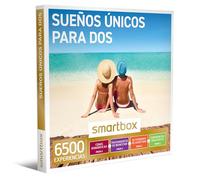Smartbox Caja regalo Sueños únicos para dos , Idea de regalo , 1 actividad de gastronomía, bienestar o aventura para 2