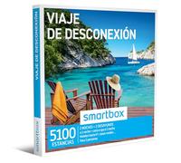 Smartbox Caja regalo Viaje de desconexión , Idea de regalo para novias , 1 noche con desayuno y cena o acceso spa para 2 personas