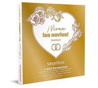 Smartbox Caja Regalo Vivan los Novios, Idea de Regalo recién Casados, 1 o 2 Noches con Desayuno y opción de 1 o 2 cenas para 2