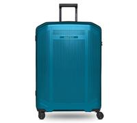 SMARTBOX Edition 02 Artículos habituales, azul océano metálico, Koffer L (75 cm), Carro rígido L con ruedas giratorias
