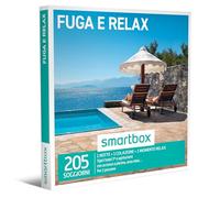 smartbox - Fuga y Relax Caja Regalo Pareja, 1 Noche con Desayuno y 1 Momento Relax para 2 Personas, Ideas Regalo Original