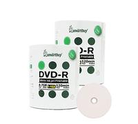 Smartbuy 4,7 GB/120min 16 x DVD-R White Inkjet Hub imprimible en blanco datos vídeo medios grabables Disco 200-Disc