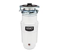 SmartChoice SC05DISPD1 Smart Choice-Triturador de Basura de Alambre Directo de ½ HP para fregaderos de Cocina, Blanco